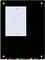 Audio-Visual Direct Magnetic Black Glass Dry-Erase Board Set Includes Magnets, Hardware & Marker Tray